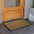 Amagabeli Outside Shoe Mat Rubber Doormat for Front Door 18"x 30" Outdoor Mats Entrance Waterproof Rugs Dirt Debris Mud Trapper Carpet for Patio Non Skid Doormats All Weather Exterior Door Mat