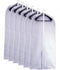 Garment Bag Covers 24''X54'' Lightweight White PEVA Breathable Bags (Pack of 6) with Study Full Zipper for Closet Clothes Storag (24''X54'', White)