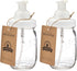 Jarmazing Products Mason Jar Foaming Soap Dispenser White with 16 Ounce Ball Mason Jar - Two Pack!