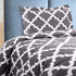 Utopia Bedding Printed Comforter Set (Full, Grey) with 2 Pillow Shams - Luxurious Brushed Microfiber - Down Alternative Comforter - Soft and Comfortable - Machine Washable