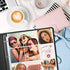 Dunwell 4x4 Photo Album Refills- (50 Pack) Standard 3 Ring Album 12 x 12 Photo Sleeve Protectors, Holds 900 4 x 4 Square Picture, Instagram Prints, Durable Super Heavyweight Poly, Archival Quality