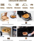 Air Fryer Disposable Paper Liner , Cooking Paper for Air Fryer, Non-Stick Air Fryer Liners, Baking Paper for Air Fryer Oil-proof, Food Grade Parchment for Baking Roasting Microwave (Nature-50pcs)