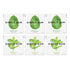 Simply Gum | Variety Pack - Peppermint, Spearmint | Pack of Six (90 Pieces Total) | Synthetic Free + Aspartame Free + non GMO