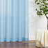 FMFUNCTEX Sky-Blue Sheer Curtains for Living Room 96 inches Long Linen Textured Light Filtering Window Draperies with Rod Pocket Voile Panels for Bedroom 2 Pack, Rod Pocket 52" w