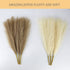 NA Faux Pampas Grass, 17.7inches Beige & Brown Artificial Grass,Fake Grass for Vase Filler (Brown & Beige),1.97*1.97*17.33