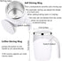 Automatic Magnetic Stirring Coffee Mug, Rotating Home Office Travel Mixing Cup?Funny Electric Stainless Steel Self Mixing Coffee Tumbler, Suitable for Coffee, Milk, Cocoa and Other Beverages€¦€¦
