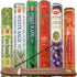 Hem Premium Incense & Incense Holders Set - (120 Incense Sticks, 6 Scents + Free Holder) | Lavender Incense, Dragons Blood, First Rain, Patchouli Incense, Frankincense Incense & White Sage Incense