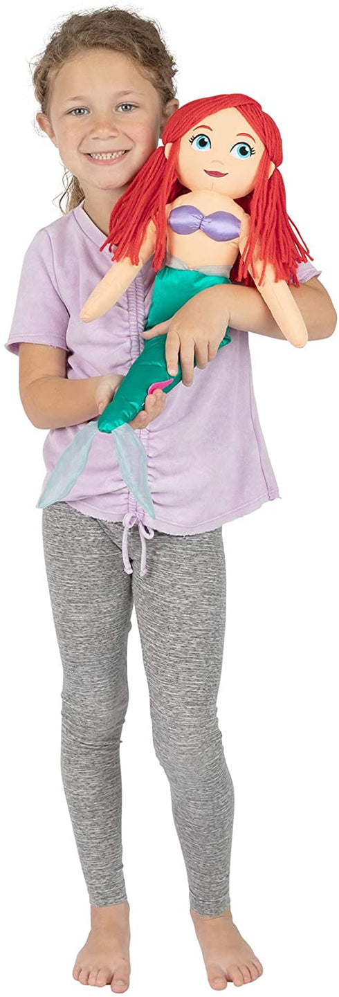 Franco Kids Bedding Super Soft Plush Cuddle Pillow Buddy, One Size, Disney Princess