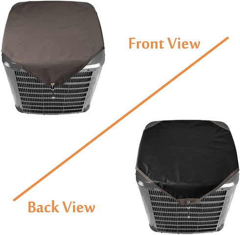 Foozet Winter Top Air Conditioner Cover for Outside AC Unit, 28 x 28 inches