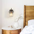 LNC Wall Sconce Mason Jar Lights Farmhouse and Rustic with Oil Rubbed Bronze for Hallway Bathroom, (7.1?L×4.7?W×8.7?H), A02979
