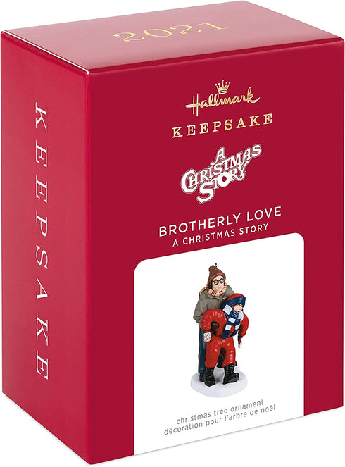 Hallmark Keepsake Christmas Ornament 2021, A Christmas Story Brotherly Love Ralphie and Randy