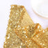Trlyc Sequin Curtains Backdrops Glitter Gold Backdrop 2 Panels 2FTx8FT