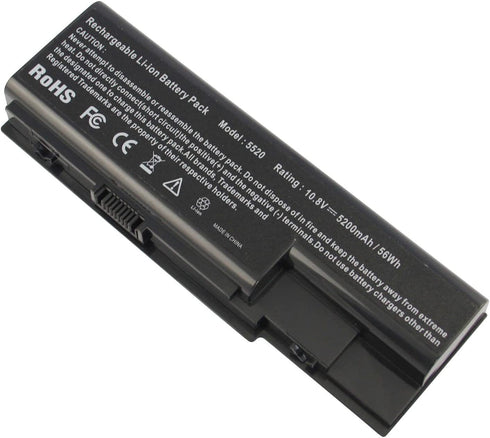 Laptop Battery for Gateway NV73 NV74 NV78 5920G NV79, for Acer AS07B31 AS07B51 AS07B41 AS07B42 AS07B32 AS07B61 AS07B71 AS07B72 AS07B52 ICL50 ICY70 ICW50, Acer Aspire 5920 5315 5520 6930 7520 7720