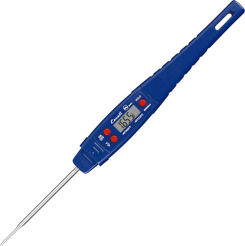 Escali Advanced Digital Waterproof Meat Thermometer, Min/Max Recall, Pack of 1, Navy Blue