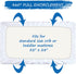 Satin Crib Sheet, Soft & Silky Fitted Crib Mattress Sheet (52"x28"x8") for Boys and Girls, Great for Baby with Hair and Skin, White