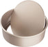 CHEFMADE Bakeware Round Cake Pan, 8-Inch with Removable Loose Bottom Nonstick & Quick Release Coating Chiffon Bakeware for Oven and Instant Pot Baking (Champagne Gold)