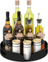 CASUN 11.4 Inch Lazy Susan Turntable,Rotating Spice Rack Storage Tray for Spice Sorting, Spice Rack Organizer for Kitchen Cabinet (Single Tier)