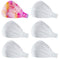 6 Pieces Tie Dye Bandana Headband for Women, White Boho Headbands Wide Elastic Headband Stretchy Sport Yoga Hairband Hair Accessories for Women Girls