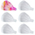 6 Pieces Tie Dye Bandana Headband for Women, White Boho Headbands Wide Elastic Headband Stretchy Sport Yoga Hairband Hair Accessories for Women Girls