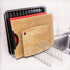 SANNO Pot Lid Organizer, Rack Holder Rest Storage, for Pot Lids, Plates, Cutting Boards, Bakeware, Cooling Rack, Serving Trays, Total 8 Compartments, Stainless Steel