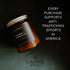 Calyan Wax Soy Wax Candle, Apples & Maple Bourbon Scented Candle for The Home | Premium Candle with Essential Oils | 7.2 oz 57 Hour Burn | Natural Soy Candle in Amber Glass Jar | Aromatherapy, Gift