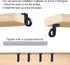 (24-Pack- Hooks)Q-Hanger Hooks ,Screw in Hook, for Oudoor New Year Party,Easy Release Wire,Light Hooks, String Light Hooks.