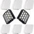 2 HEPA + 6 Foam & Felt Filters Kit Replacement for Shark Navigator Zero-M Self-Cleaning Brushroll Pet Pro Upright Vacuum ZU60 ZU62 ZU62C NV150 NV151 NV255, Replaces Parts # 1238FT60 & 1239FT60