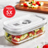 ZWILLING Fresh & Save Glass Airtight Food Storage Container, Meal Prep Container - Small, Food Saver