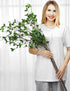 Artificial Plant 43.3 Inch Green Branches Leaf Shop Garden Office Home Decoration (2 pcs)