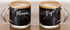 Mama Bear Papa Bear - 13oz Glass Coffee Mug Couples Sets - Funny His and Her Gifts - Husband and Wife Anniversary Presents - By CBT Mugs