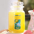 Yankee Candle Sicillian Lemon Scented Premium Paraffin Grade Candle Wax with up to 150 Hour Burn Time, Large Jar