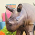 Rhino Inflatable Animal Baby White Rhinoceros wild life 36 inches party decoration stuffed animal photo prop by Jet Creations AN-RHINO