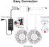 60ft Daybetter Smart Led Lights,5050 RGB Led Strip Lights Kits with Remote, App Control Timer Schedule Led Music Strip Lights(2 Rolls of 30ft)