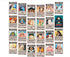 One Piece Wanted Posters, New Edition, 28.5cm—19.5cm, Luffy 1.5 Billion, Pack of 24