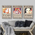 One Piece Wanted Posters, New Edition, 28.5cm—19.5cm, Luffy 1.5 Billion, Pack of 24