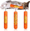 Aoriher 3 Pieces Dynamite Cat Toys Cats Dynamite Catnip Toys Indoor Interactive Cat Chew Catnip Filled Dynomite Toys Cat Chase Kicker Toys for Pet Cat