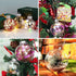 20 Pcs Clear Plastic Fillable Ornament Balls,Removable Top Clear Hanging Ornaments Ball,DIY Plastic Ornaments Round Balls,Perfect for Decoration On Christmas Trees,Wedding,Party(60mm)