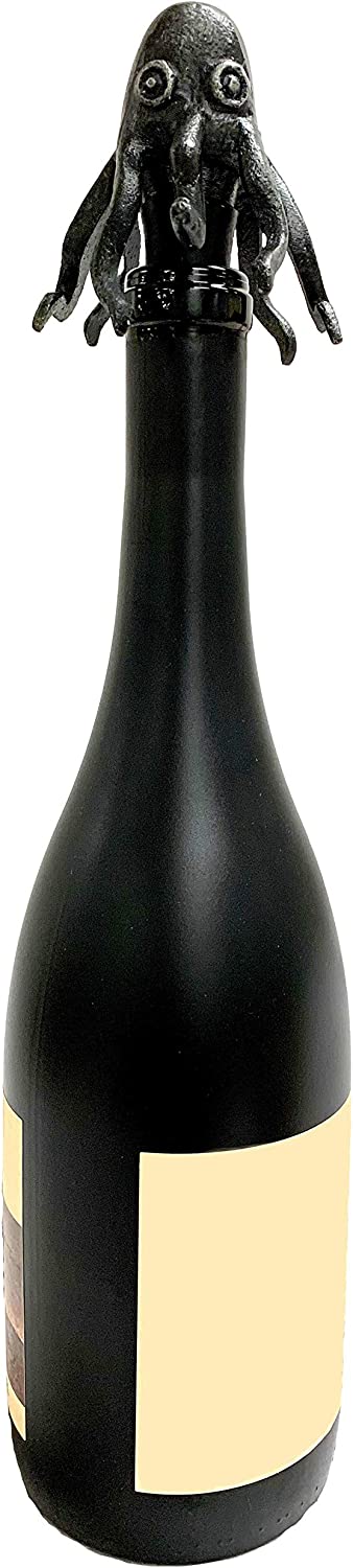 Octopus Wine Cork Stopper from Evvy Functional Art