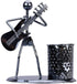 andy cool Pencil Holder Novelty Iron Crafts with Musician Artist Pattern Pen Holder Desk Organizers (Electric Guitar) Durable and Practical
