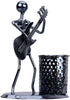 andy cool Pencil Holder Novelty Iron Crafts with Musician Artist Pattern Pen Holder Desk Organizers (Electric Guitar) Durable and Practical