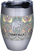 Tervis Triple Walled Ivory Ella Insulated Tumbler Cup Keeps Drinks Cold & Hot, 12oz - Stainless Steel, Mosaic Print