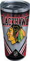 Tervis Triple Walled NHL Chicago Blackhawks Insulated Tumbler Cup Keeps Drinks Cold & Hot, 20oz - Stainless Steel, Ice