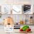 TOPESCT Electric Mini Chopper 250ML-Portable Garlic Grinder,Cordless Small Food Processor with USB Charging for Ginger Onion Vegetable Meat