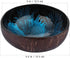 BESTONZON Coconut Bowls Natural Coconut Shell Storage Bowl Coconut Serving Bowls Candy Container Nuts Holder(About 5.3 x 2.3 Inch)