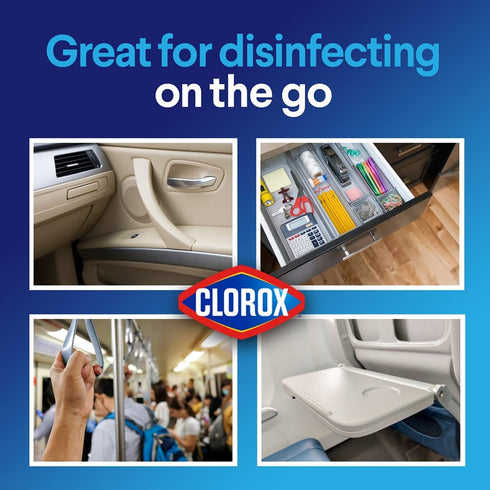 Clorox Disinfecting Wipes, Bleach Free Cleaning Wipes, Fresh Scent, Moisture Seal Lid, 75 Wipes, Pack of 3 (New Packaging)