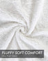Utopia Bedding Sherpa Bed Blanket Twin Size Grey 480GSM Plush Blanket Fleece Reversible Blanket for Bed and Couch