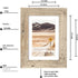 YOUNG POONG 5x7 Rustic Picture Frame for Table-Top Display and Wall Mounting Photo Frame(5x7-3Pack,Rotten Grey)