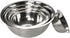 Chef Craft Brushed Stainless Steel Mixing Bowl, 8 Quart
