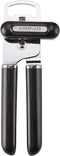 Farberware Professional Can Opener with Built-in Bottle Opener, 8-Inch, Black