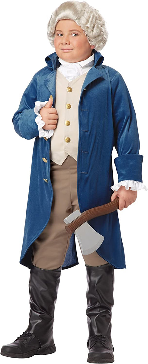 Boys George Washington Costume - M